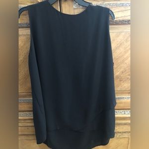 Chico’s black top. Size 2. LARGE. EUC.